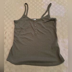 4/$20. Green Tank Top. Ardene. Size Medium.
